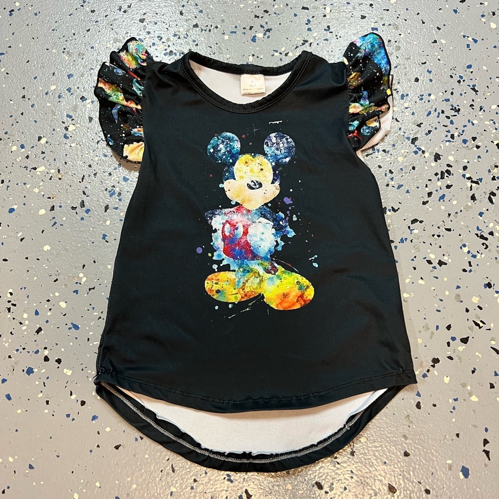 Disney Inspired Mickey Mouse Top